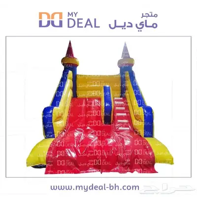 بيت هزاز نطيطات زحاليق هوائية ملعب صابوني نقازيات بوابة سباق 26