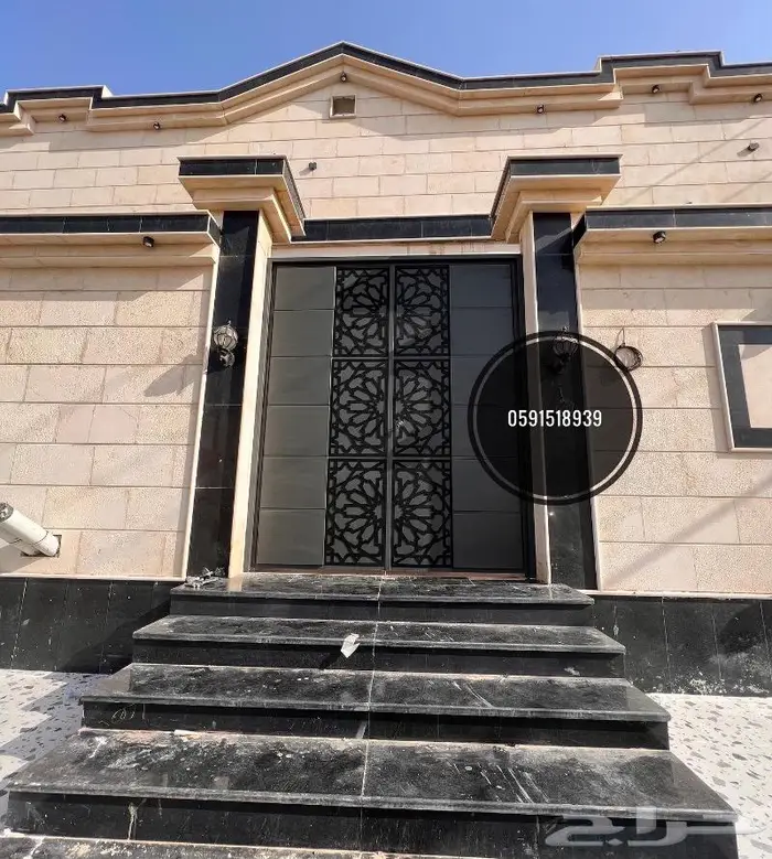 ابواب حديد - درابزينات - ابواب كلادينج- ابواب ليزر 24