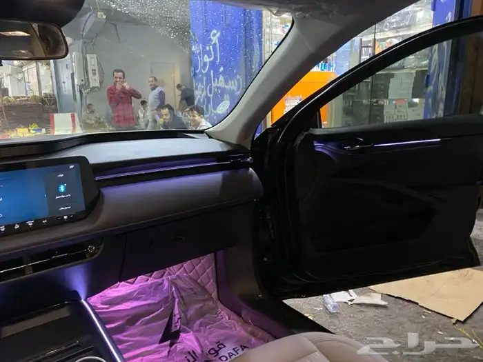 تركيب ليد داخلي على سيارة فورد توريس ترند 2023 1