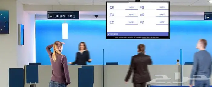 اجهزة تنظيم صفوف الانتظار وترتيب الصفوف للعملاء 9