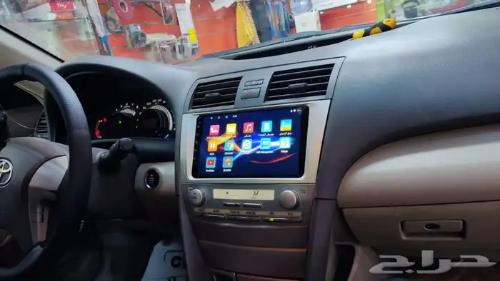 تركيب شاشه كامري 2010 3