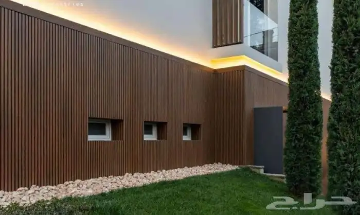 Exterior WPC fluted panels 5