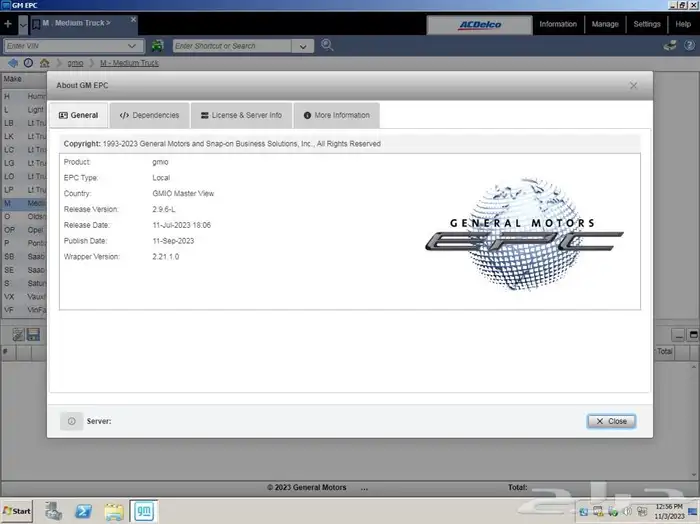 كتلوج قطع غيار السيارات الأمريكية GM 2024 1
