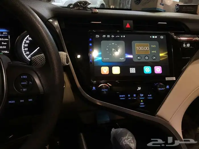 شاشة كامري 2021 اندرويد 10 انش ايباد 2