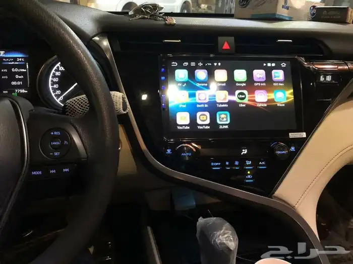 شاشة كامري 2021 اندرويد 10 انش ايباد 1