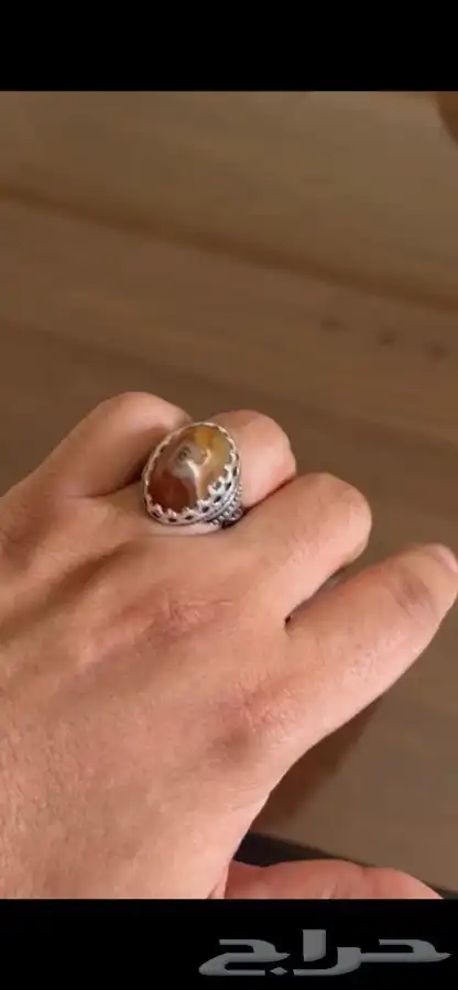 خاتم سليماني هندي عين بصياغة البحرين 1