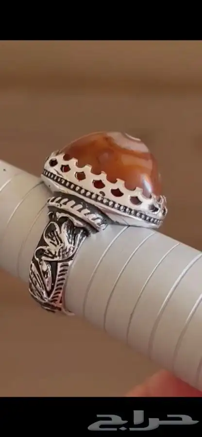 خاتم سليماني هندي عين بصياغة البحرين 5