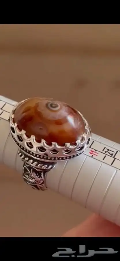 خاتم سليماني هندي عين بصياغة البحرين 4