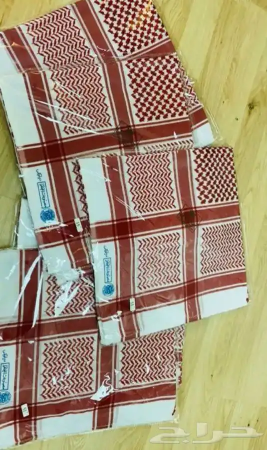 شماغ ملكي ختم ازرق اصلي مسك 4