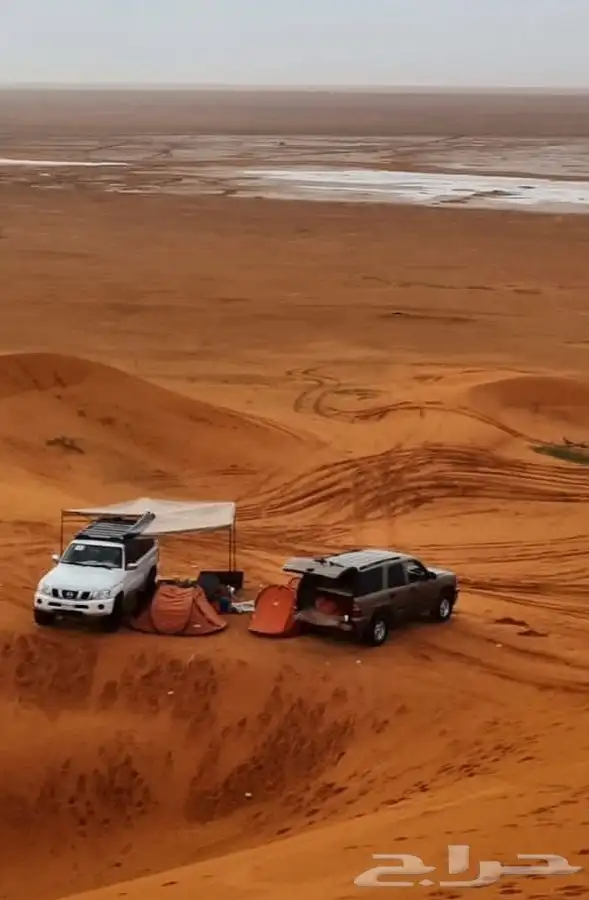 مظلة 270 درجة الجانبية للسيارات مع انارة LED 8