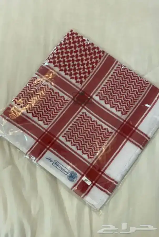 شماغ ملكي ختم ازرق اصلي مسك 2