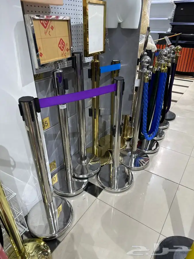 حواجز تنظيم الصفوف والطوابير 2