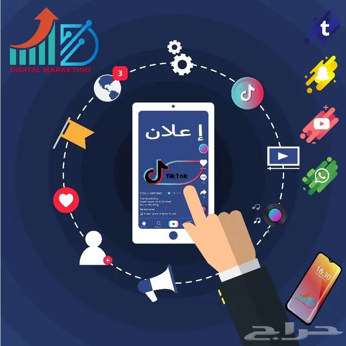 اعلان جوجل سناب تك توك 5