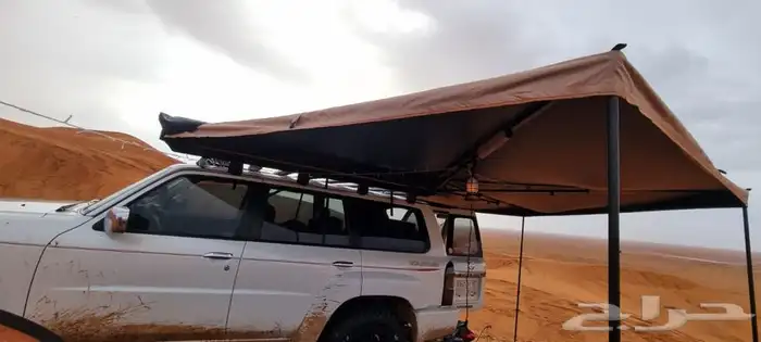 مظلة 270 درجة الجانبية للسيارات مع انارة LED 0