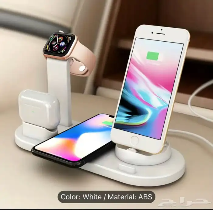 عرض خاص سماعه ابل طبق الاصل وشاحن لاسلكى ب 150 6