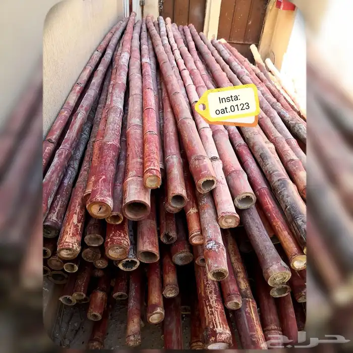 خيزران بامبو مظلات قش حدائق قصب غاب ديكورات 4