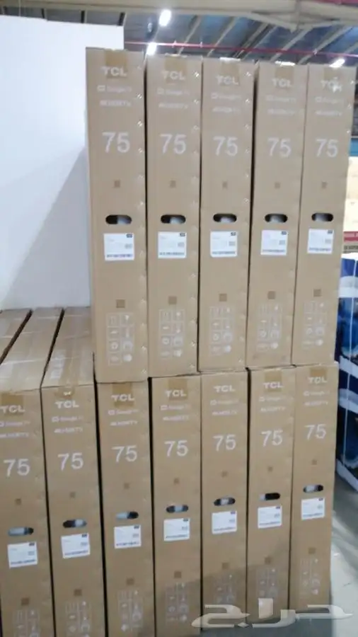 شاشة تي سي ال TCL (50-55-58-65-75) - متوفر كاش و اقساط 6