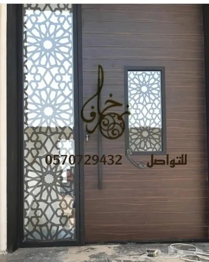 ورشة الزخارف الجديدة شبابيك ابواب كلادينج سواتر مضلات 20
