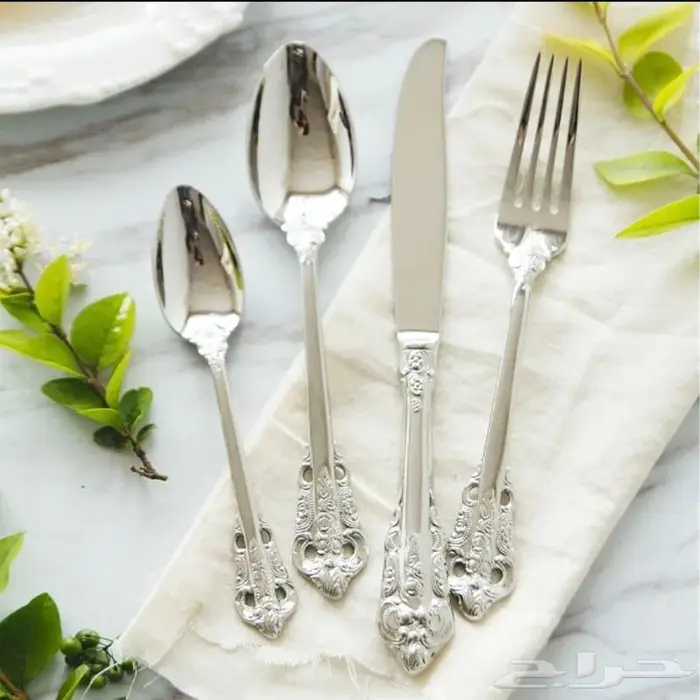 طقم سفرة ملاعق وسكاكين وشوك 0