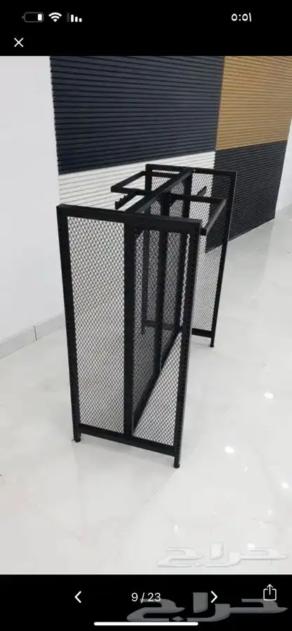 منبر خشبي. استاندات ارفف عربة فندقي 9