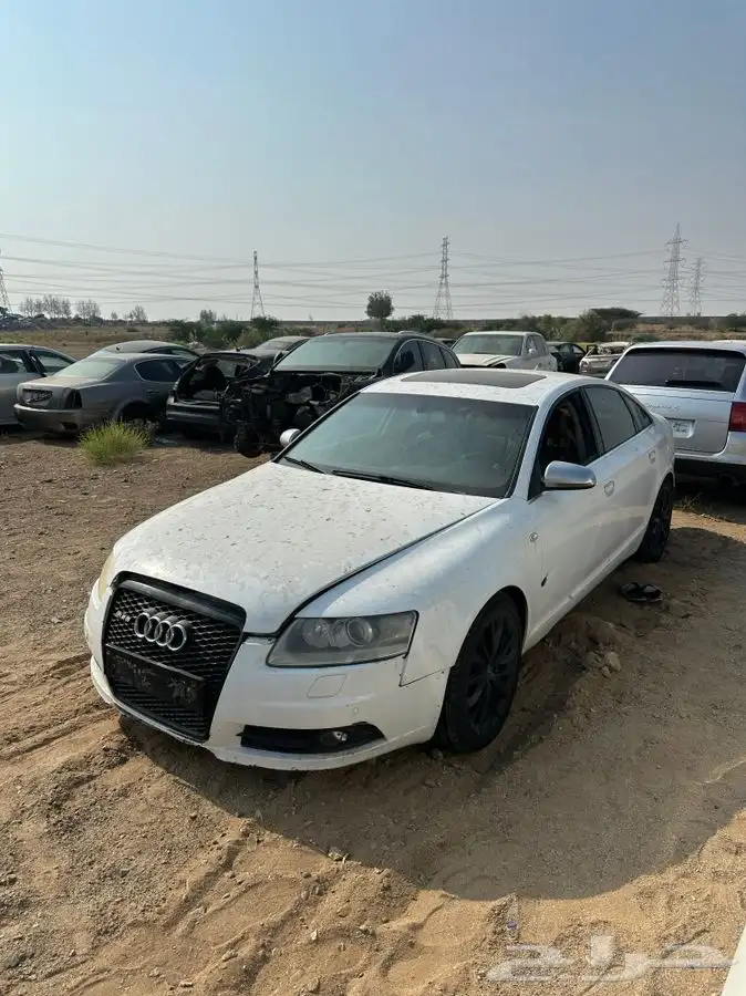 قطع غيار تشليح اودي اي 6 موديل 2008 - 2010 1
