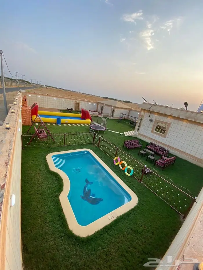 استراحه وشاليه الفخامه بالمظيلف 0