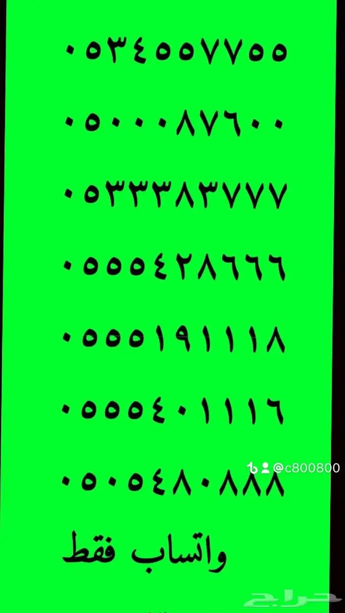 ارقام مميزة خماسي .0.5.0.2.2.2.2.2.1 2