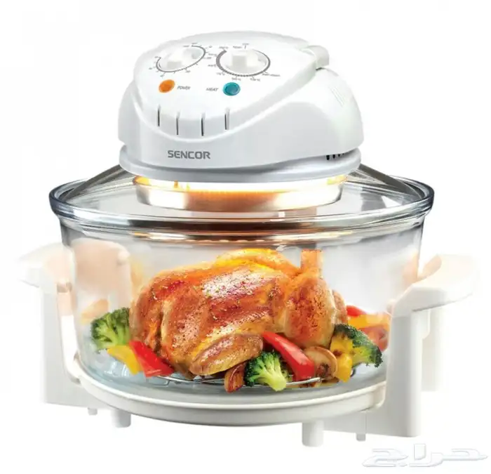 فرن طهي هالوجين كهرباء زجاج مع شوايه 69 0