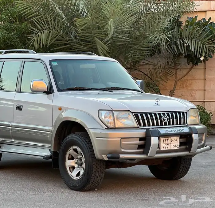(( تم البيع ))برادو مخزن 2002 وكاله نظيف جدا 3
