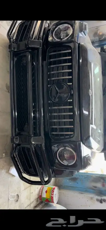 تحويل جي 500 الى G63 مع تكحيل شمعات نايت بكج 11