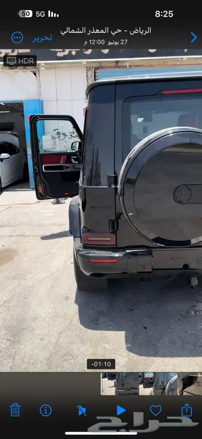 تحويل جي 500 الى G63 مع تكحيل شمعات نايت بكج 10