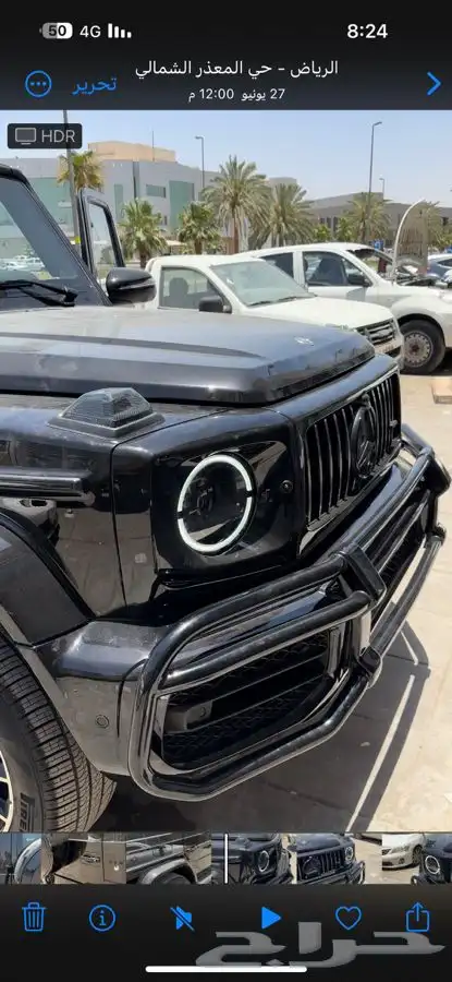 تحويل جي 500 الى G63 مع تكحيل شمعات نايت بكج 13