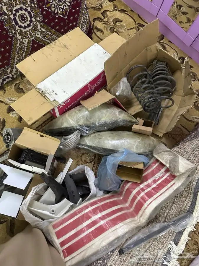 يوجد طيس وكالة وكفرات وجنوط وبعض القطع 27