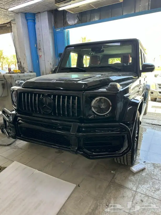 تحويل جي 500 الى G63 مع تكحيل شمعات نايت بكج 15