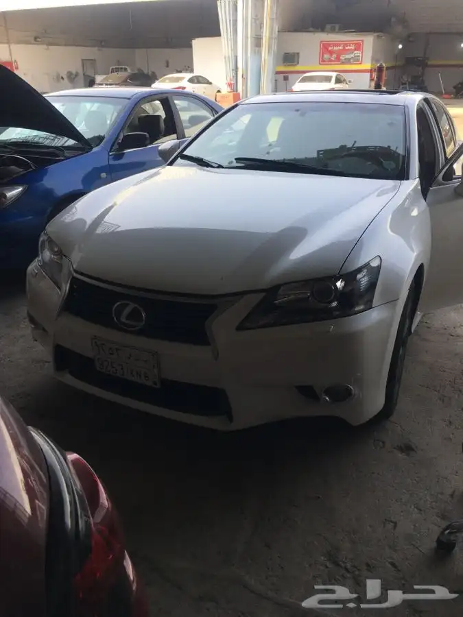 اصلاح وتنظيف وتغير جلدة تندة وتسريب مويه لكزس GS 350 2012 0