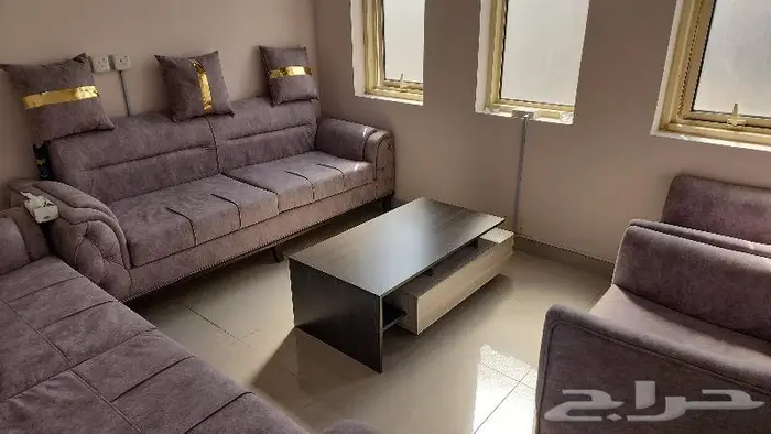 طاولات مجلس جديده وهبة تلفاز وكورنر ووسط وخدمة 29