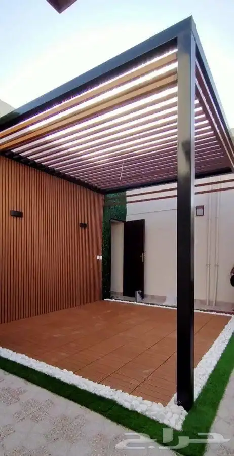 ساتر حديد _ساتر شرايح _مظلات جلسات _مظلات سيارات 20