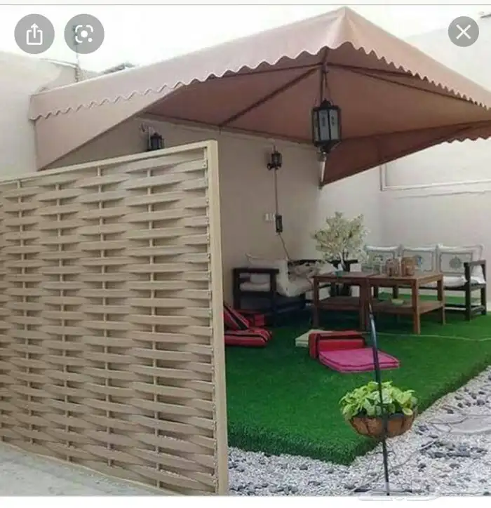 ساتر حديد _ساتر شرايح _مظلات جلسات _مظلات سيارات 27