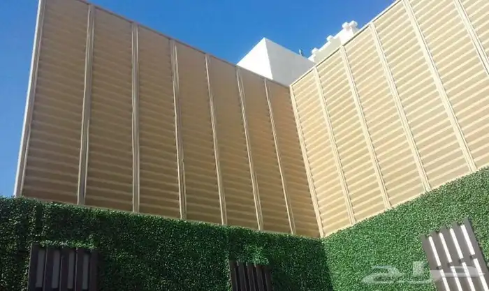 ساتر حديد _ساتر شرايح _مظلات جلسات _مظلات سيارات 9