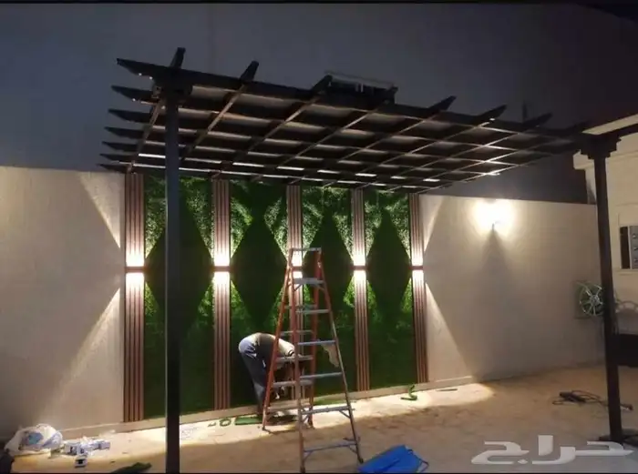 ساتر حديد _ساتر شرايح _مظلات جلسات _مظلات سيارات 21