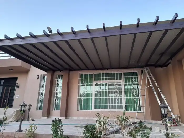 ساتر حديد _ساتر شرايح _مظلات جلسات _مظلات سيارات 26