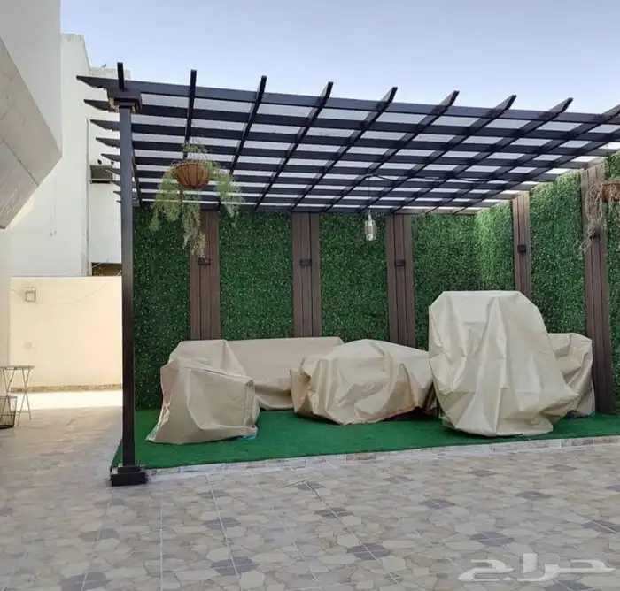 ساتر حديد _ساتر شرايح _مظلات جلسات _مظلات سيارات 19