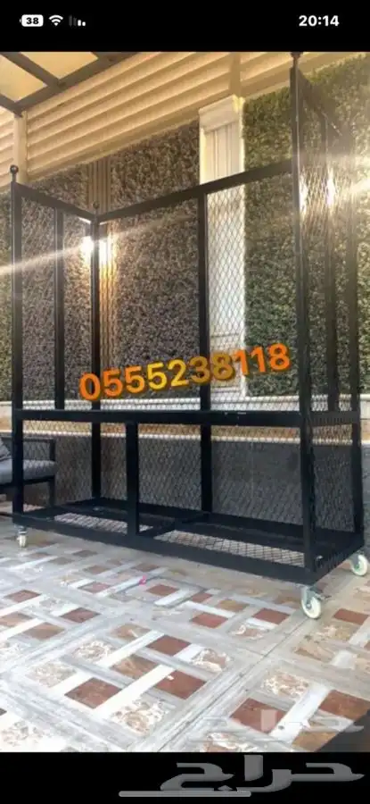 حامل حطب كفرات اصليه مواصير قوية طربال لتغطيتة عن المطر 14