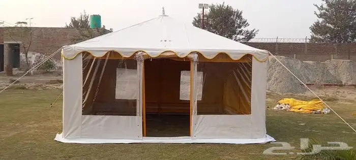 خيام هيكل قماش تنزاني درايش شفاف بدون اطناب 2