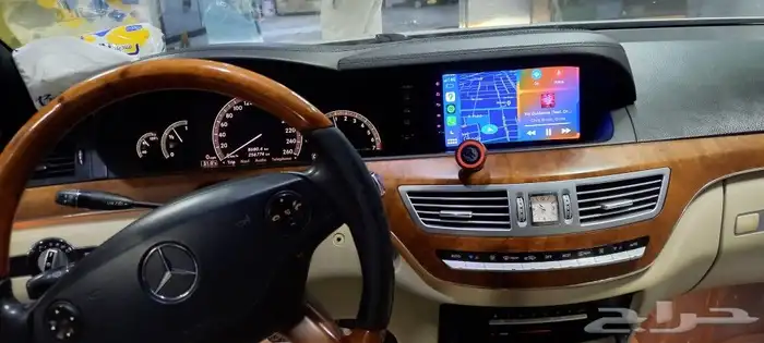 شاشة مرسيدس s350 موديل 2006 2