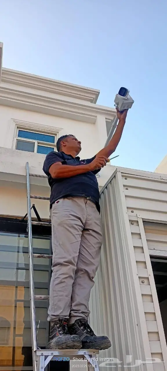 عرض 2 كاميرات مراقبة هكفجن 5ميغابكسل 799 ريال شامل التركيب 5