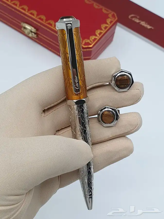 قلم مع الكبك ماركات عالميه جوده عاليه 98