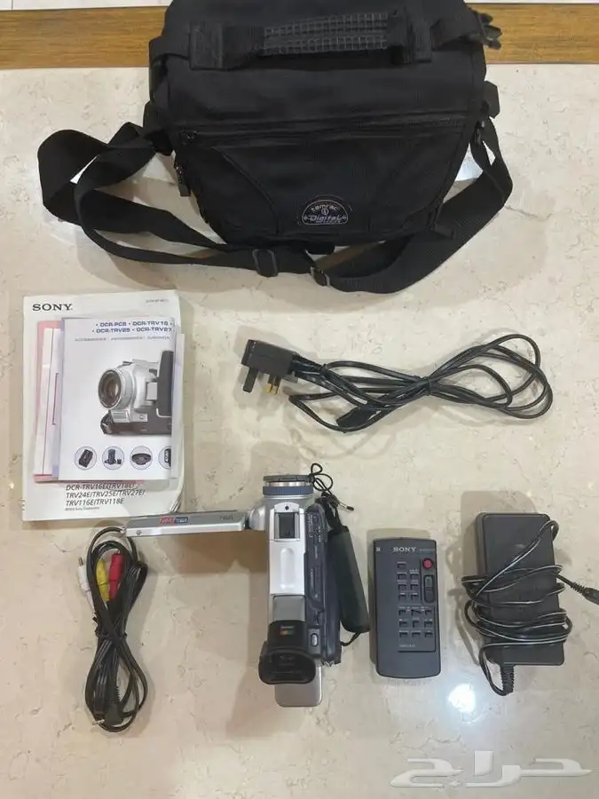 (تم البيع) كاميرا فيديو سوني شريط ميني دي في mini dv 0