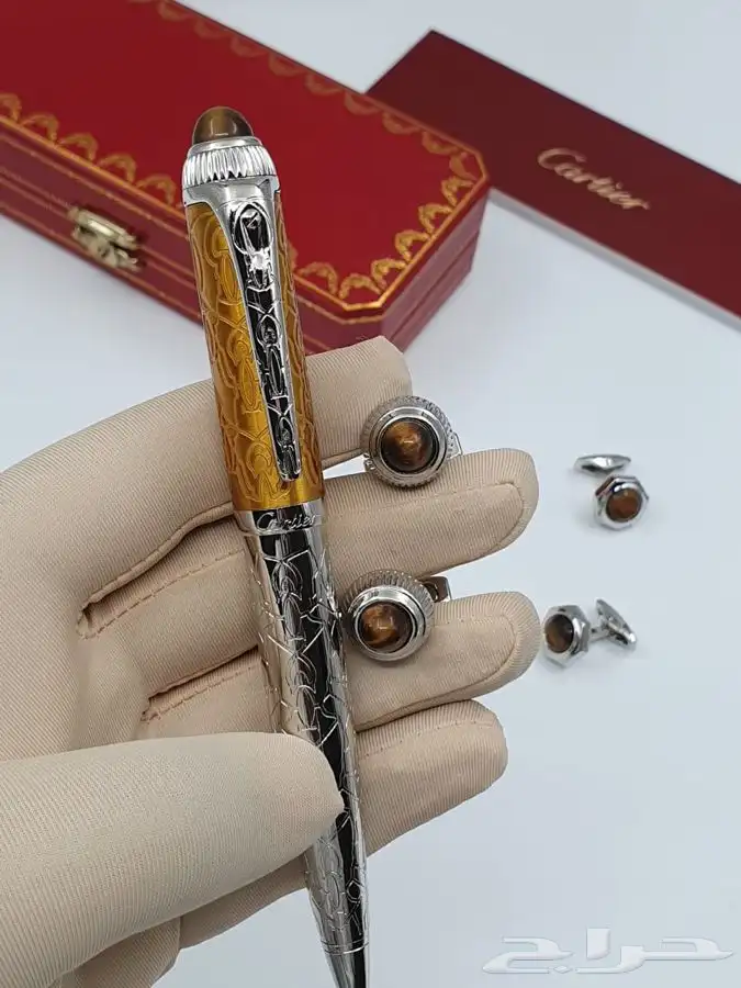 قلم مع الكبك ماركات عالميه جوده عاليه 97