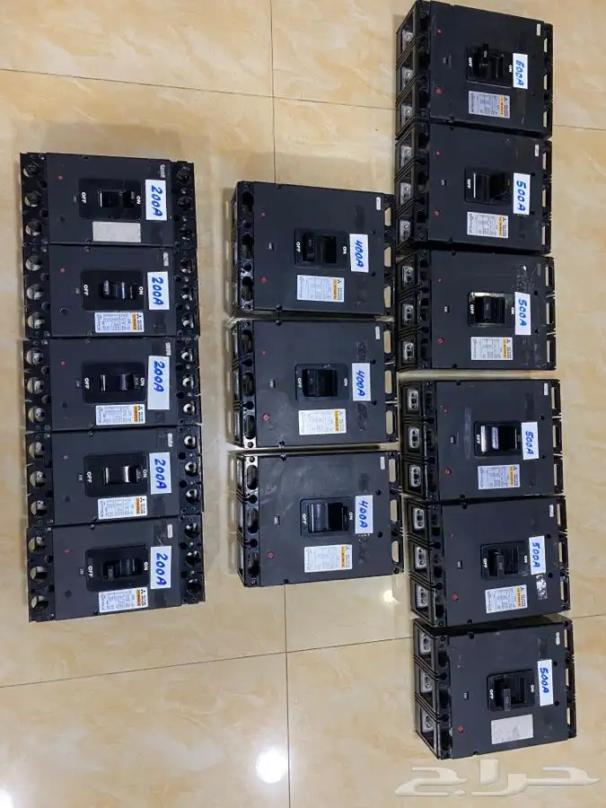 قواطع مفاتيح 500- 400-200 امبير 1